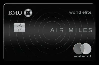 BMO AIR MILES®† World Elite®* Mastercard®* card