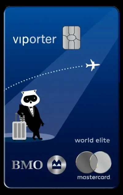 BMO VIPorterV I Porter World Elite®* Mastercard®* card