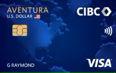 CIBC U.S. Dollar Aventura® Gold Visa* Card card