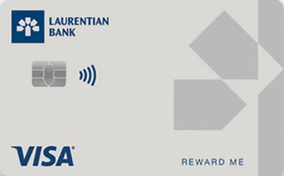 Laurentian Bank Visa* Reward Me card