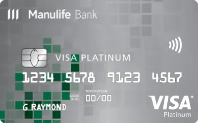ManulifeMONEY+ Visa Platinum card