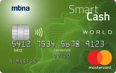 MBNA Smart Cash World Mastercard® card