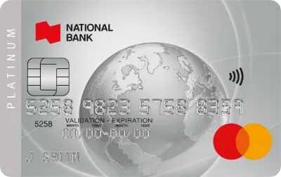 Platinum Mastercard card