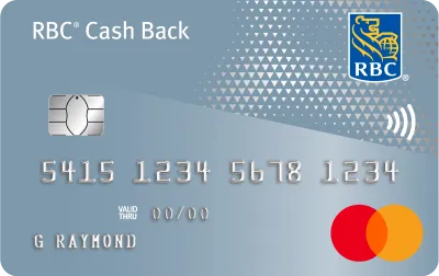 RBC Cash Back Mastercard card