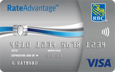RBC RateAdvantage Visa card