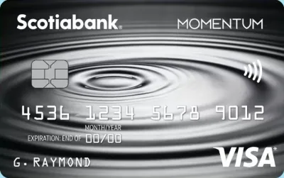 Scotia Momentum® No-Fee Visa* Card card