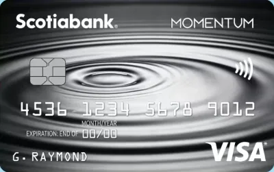 Scotia Momentum Visa Card card