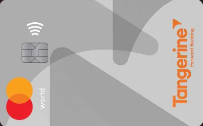 Tangerine World Mastercard® card