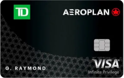 TD® Aeroplan® Visa Infinite Privilege* Credit Card card