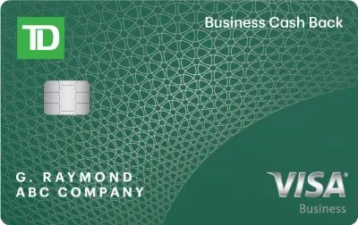 TD Business Cash Back Visa* Card card