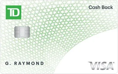 TD Cash Back Visa* Card card