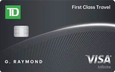TD First Class Travel® Visa Infinite* Card card