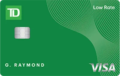 TD Low Rate Visa* Card card