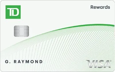 TD Rewards Visa* Card card