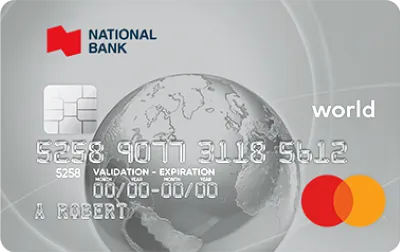 World Mastercard card