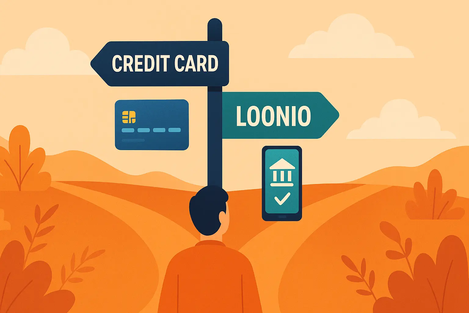 Loonio vs Credit Cards for Online Gambling